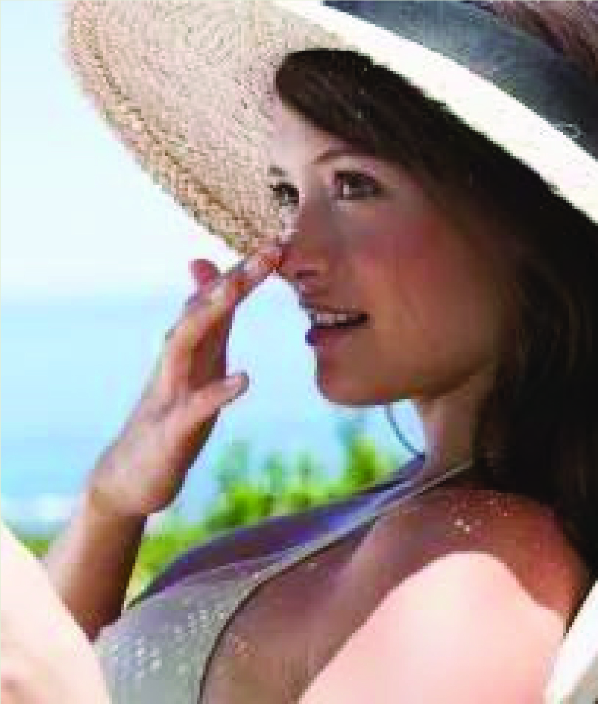 immagine donna in vacanza